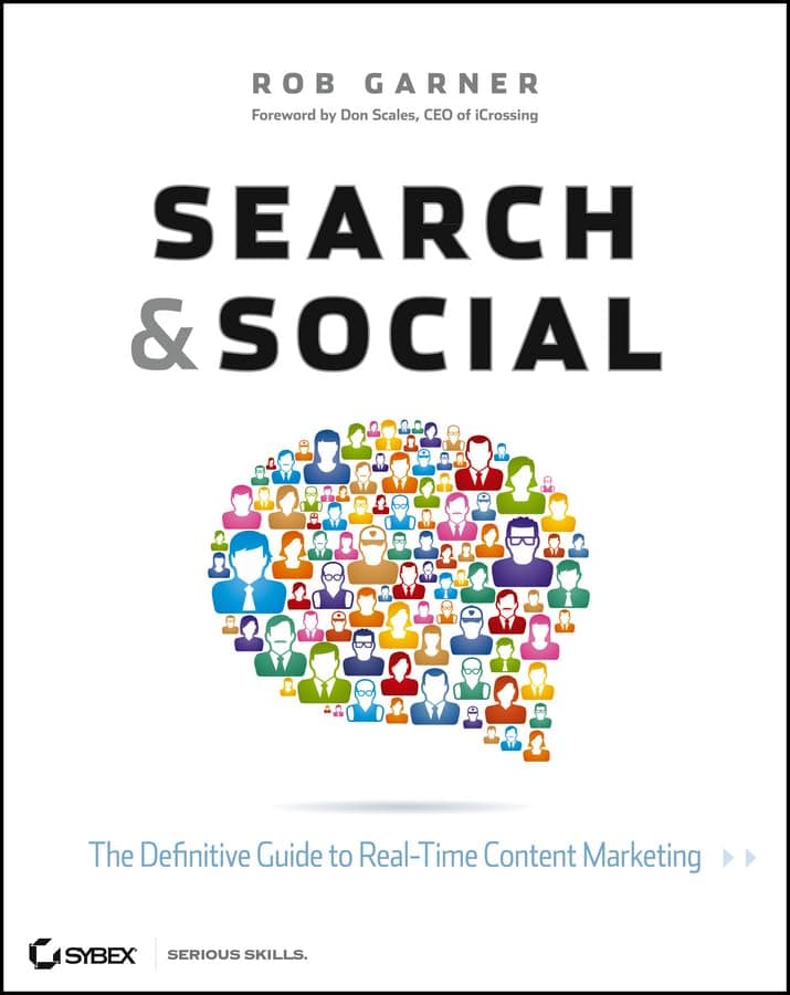 Cover of Search and Social by Rob Garner